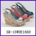 2015 hot selling women sandals fuzzy sandal new model women sandals